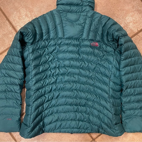 The North Face Teal Puffer packable Jacket size XL women- teal - Picture 2 of 3